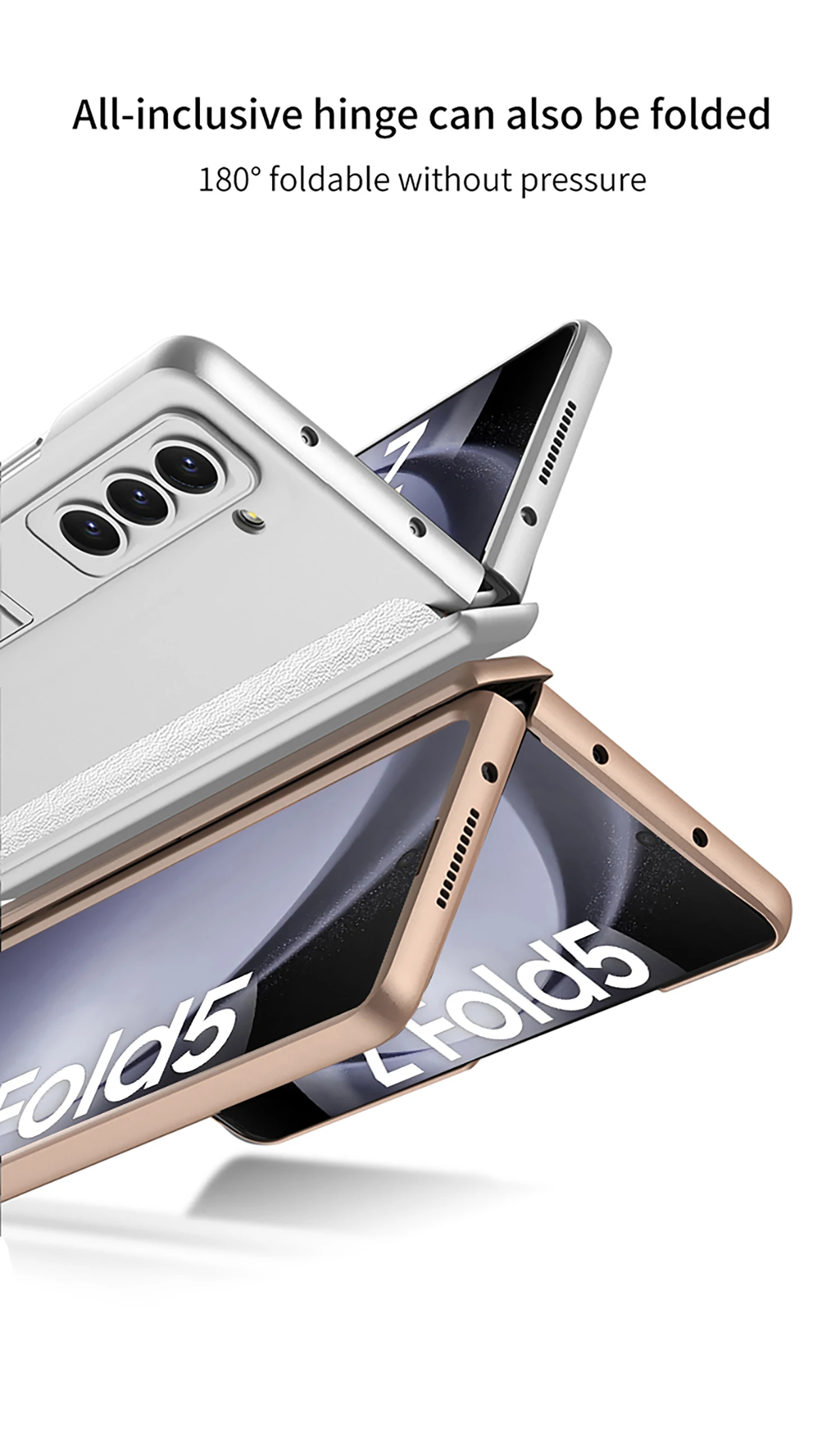 GKK Original Case for Samsung Galaxy Z Fold 8 Ultra 7 6 5 Case Magnetic Hinge Armor Shockproof Matte Hard PC Cover For Z Fold 4