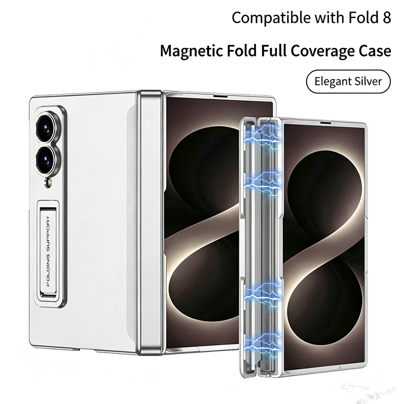GKK Original Case for Samsung Galaxy Z Fold 8 Ultra 7 6 5 Case Magnetic Hinge Armor Shockproof Matte Hard PC Cover For Z Fold 4