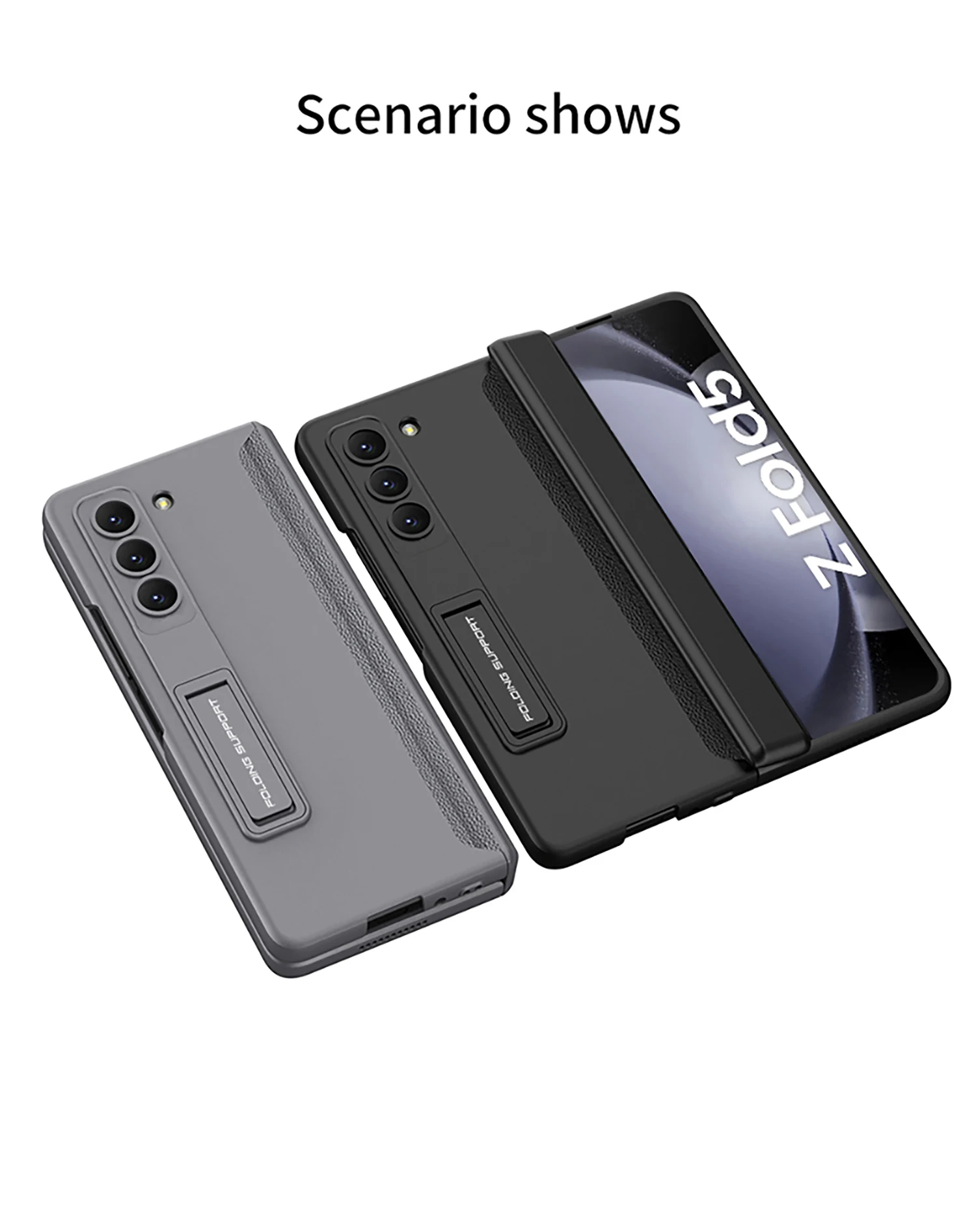 GKK Original Case for Samsung Galaxy Z Fold 8 Ultra 7 6 5 Case Magnetic Hinge Armor Shockproof Matte Hard PC Cover For Z Fold 4