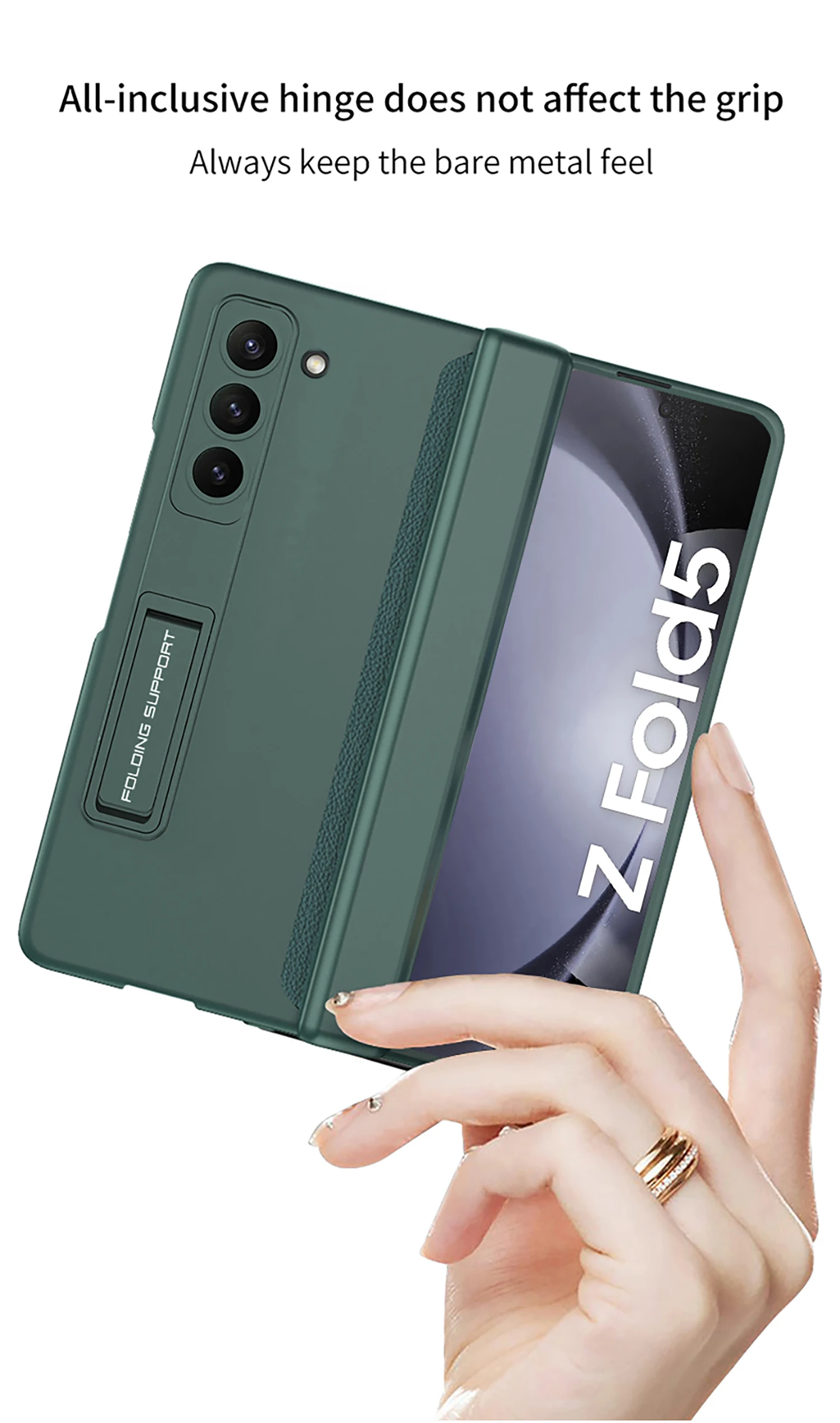 GKK Original Case for Samsung Galaxy Z Fold 8 Ultra 7 6 5 Case Magnetic Hinge Armor Shockproof Matte Hard PC Cover For Z Fold 4
