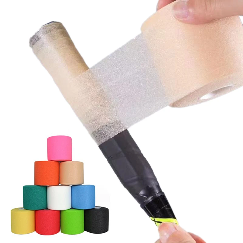 Athletic Sponge Pre Wrap Tape Racket Grip Priming Film Cushioning Tape Sports Protective Accessories Sweat Absorbing Bandage