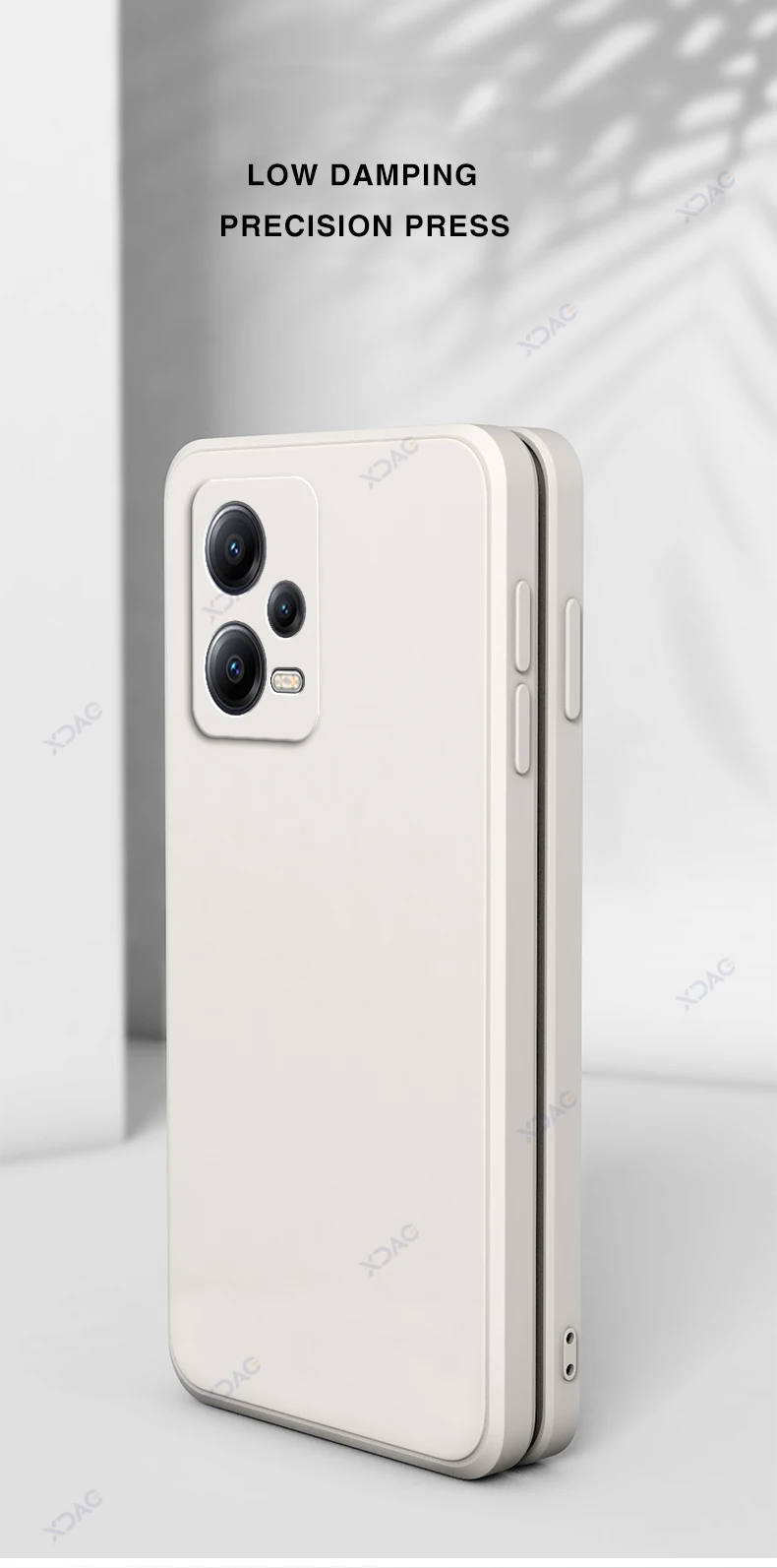 Luxury Double Liner Phone Case for Xiaomi POCO X5 Pro 5G Square Liquid Silicone Back Cover POCOX5 X5Pro 360 Soft Shockproof Bags