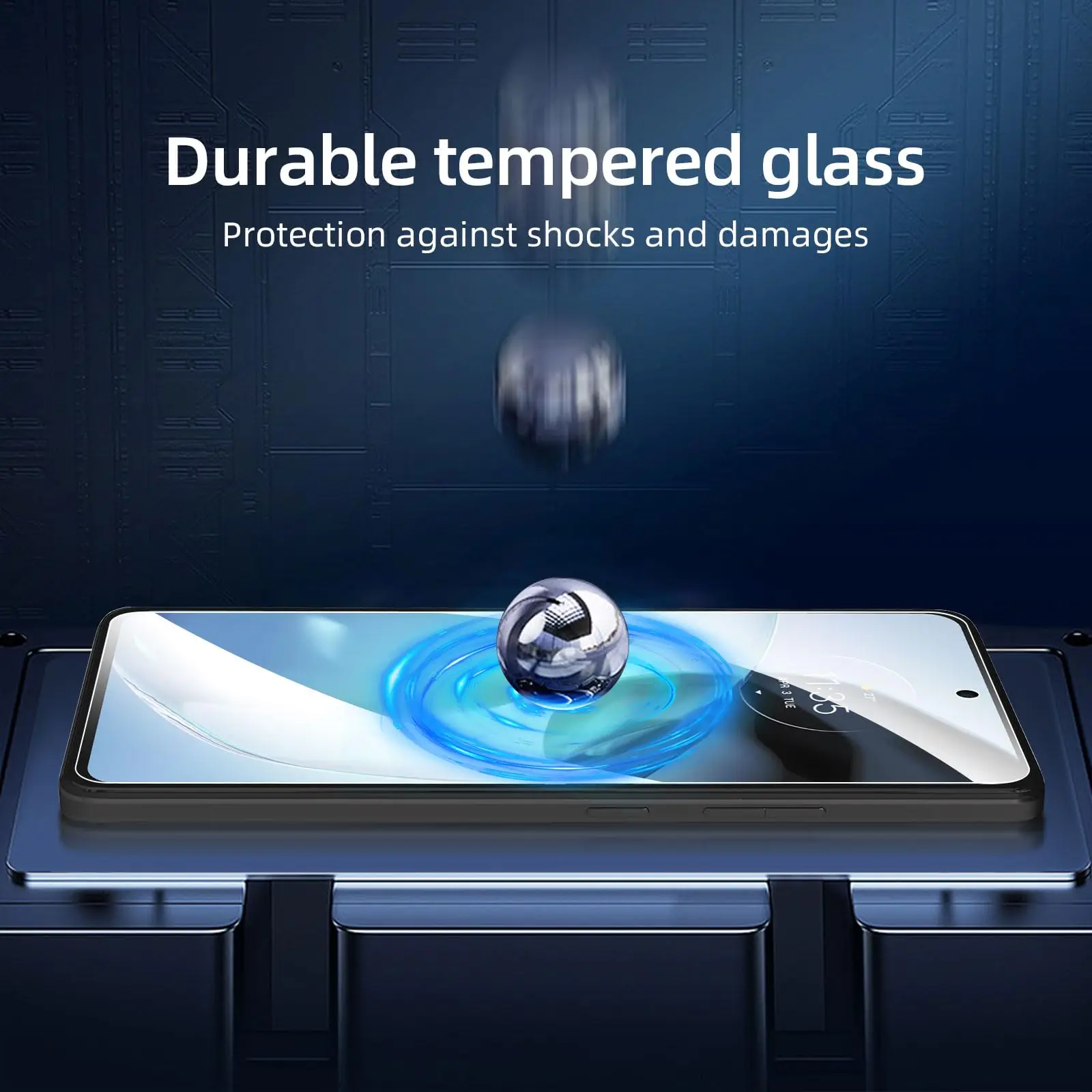 For Motorola Moto G72 Tempered Glass Screen Protector Crystal 9H Protective HD Clear Scratch Resistant
