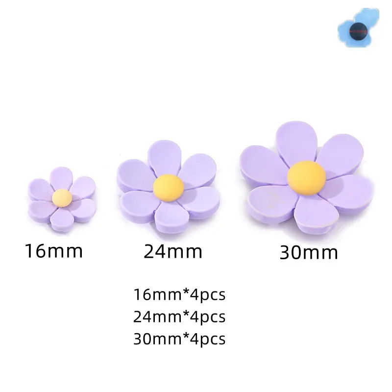 Whole Set Hot DIY Hole Shoes Charms for White Daisy Sunflower Combination Designer Quality Garden Shoe Decoration Girl Gift