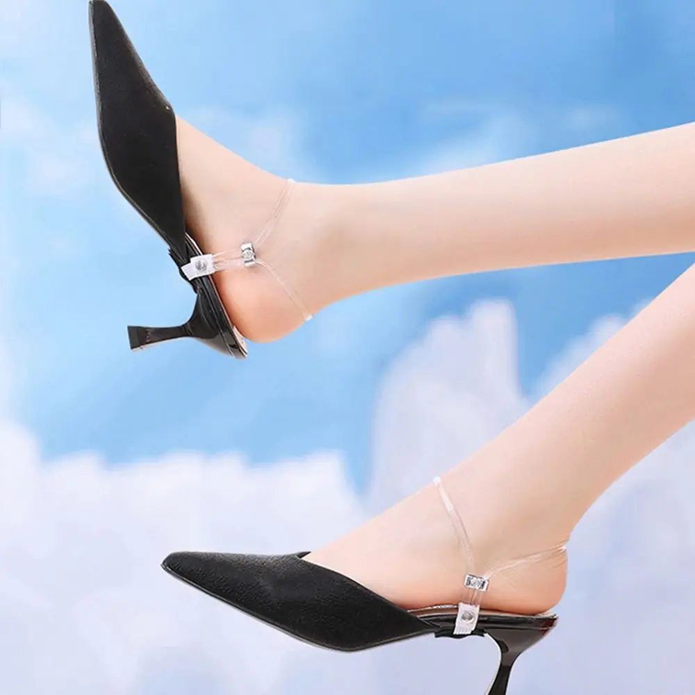 Women Shoelaces Bundle High Heels Adjustable Shoe Belt Ankle Holding Loose Anti-dropping heel Tie Shoelaces Tie Straps Band