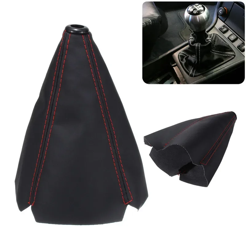 Universal PU Leather Car Gear Shift Collars for Peugeot 206 307 406 407 207 208 308 508 2008 3008 4008 6008 301 408