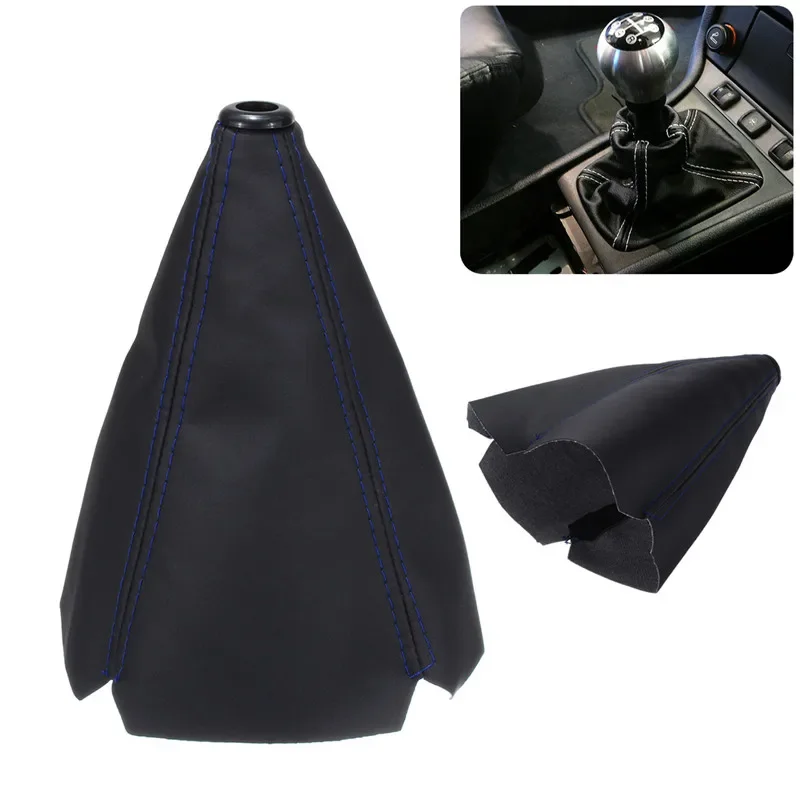 Universal PU Leather Car Gear Shift Collars for Peugeot 206 307 406 407 207 208 308 508 2008 3008 4008 6008 301 408