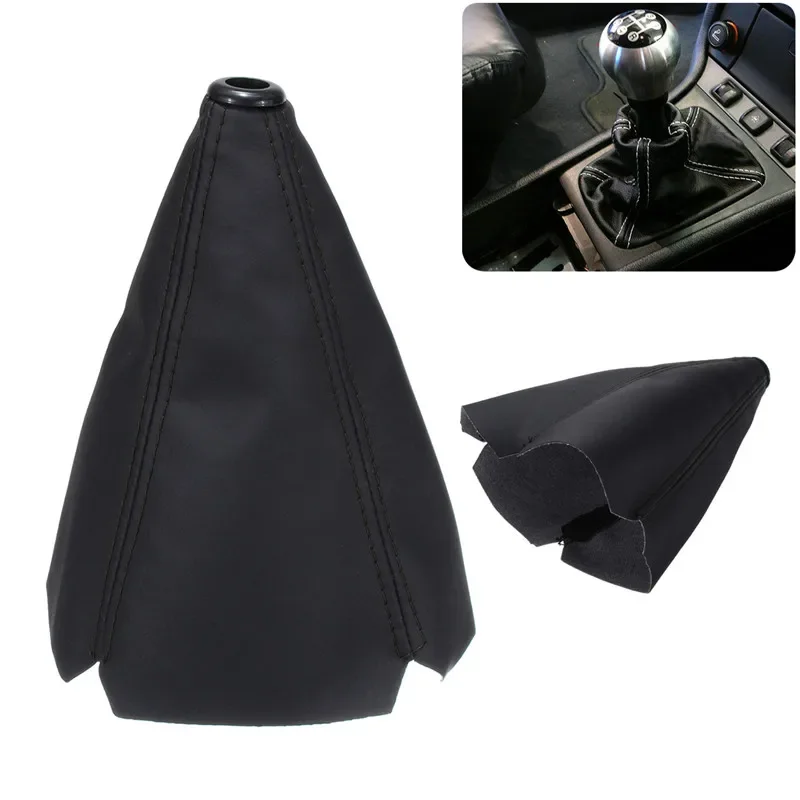 Universal PU Leather Car Gear Shift Collars for Peugeot 206 307 406 407 207 208 308 508 2008 3008 4008 6008 301 408