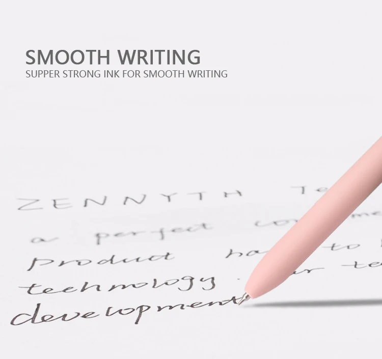 Piloting Morandi Colour Gel Pens Soft Touch Quick Dry Smooth 0.5mm Gel Ink Pen For School Student Writing Stationery Supplies