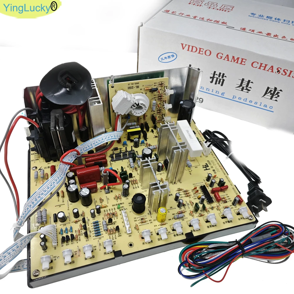 CGA CRT Monitor Arcade Chassis Para Game Machine Cabinet, Neo Geo Parts, 22', 25-29', 110V, CGA, CRT, Scanning Video Signal