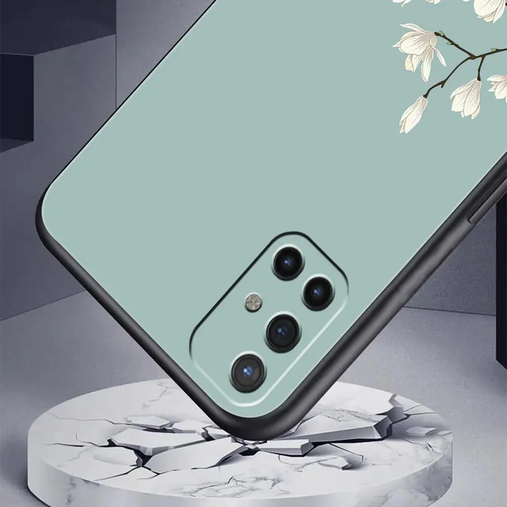 Phone Case For OnePlus 11 10 9 Pro 9T 12R 10R 9R 9RT 10T 8T 8 7 6T 7T Nord 2T CE 2 5G N200 N10 N100 Soft Silicone Cover Flower
