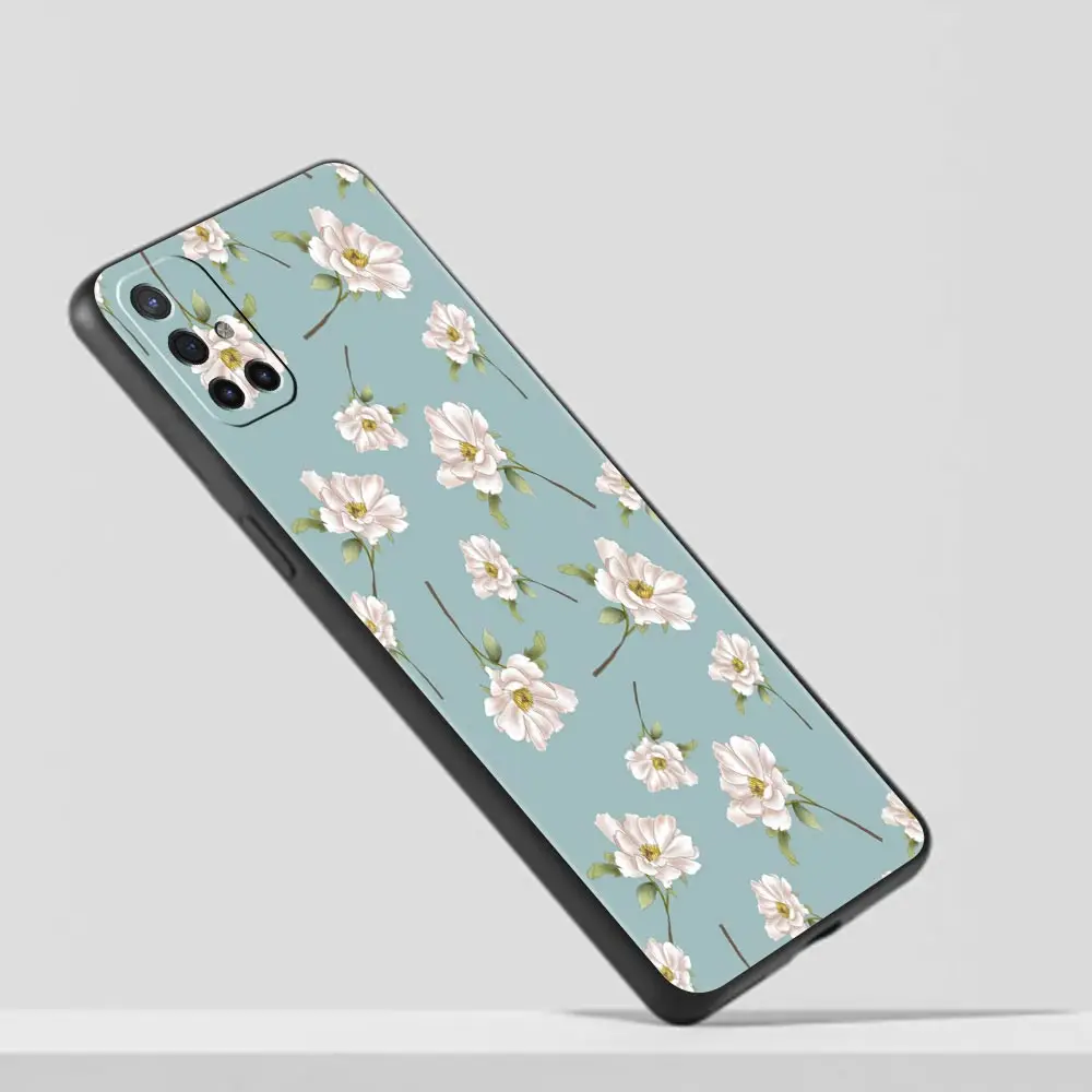 Phone Case For OnePlus 11 10 9 Pro 9T 12R 10R 9R 9RT 10T 8T 8 7 6T 7T Nord 2T CE 2 5G N200 N10 N100 Soft Silicone Cover Flower