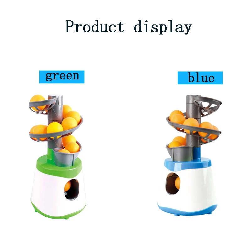 High Quality Portable Table Tennis Ball Pitcher Dual Power Supply Version Ping Pong Ball Robot Pitching Machine For Trainers