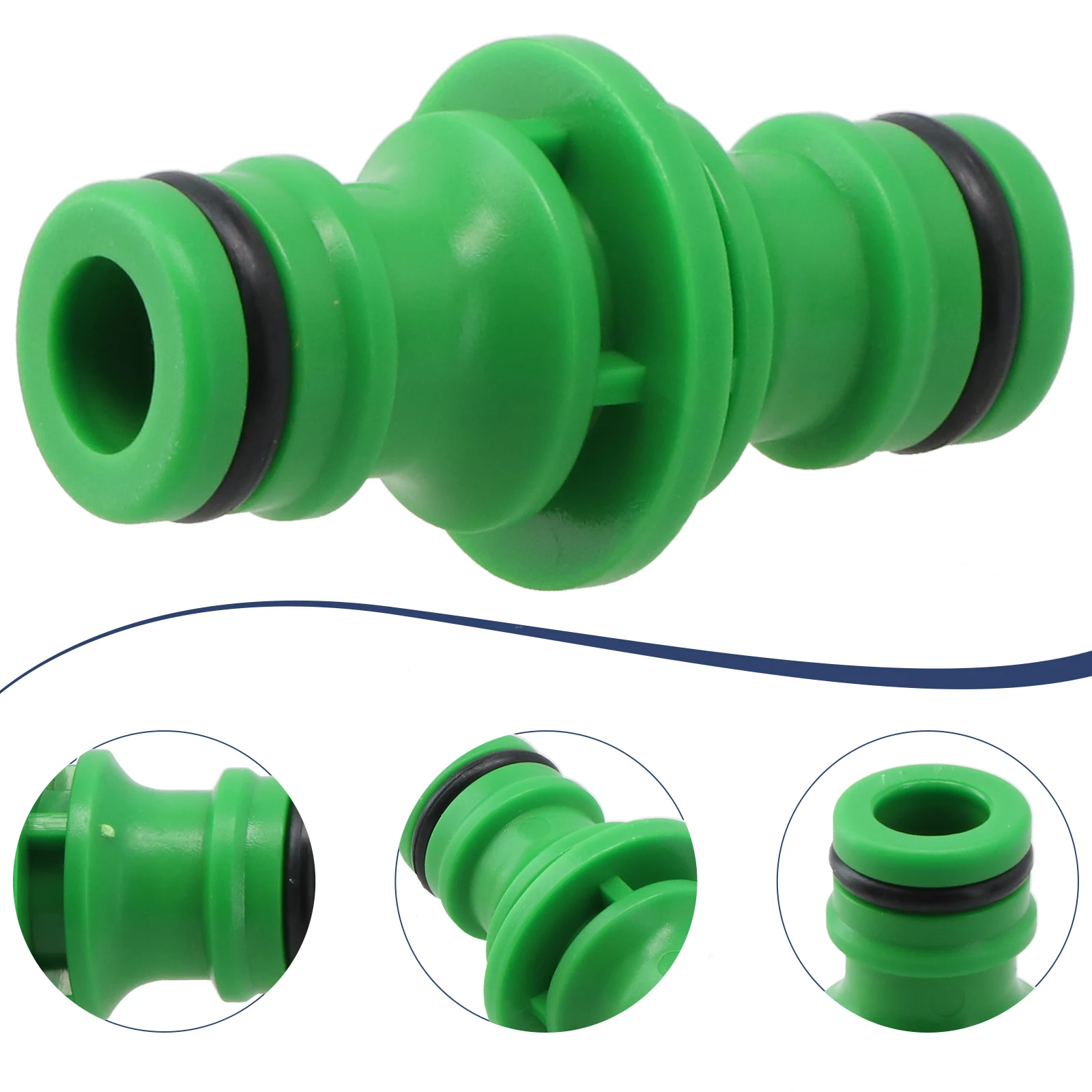 2 Way Garden Hose Connector Joiner Male Coupler Water Pipe Tap Male 1/2' Watering Equipment Garden Watering Hose Connector