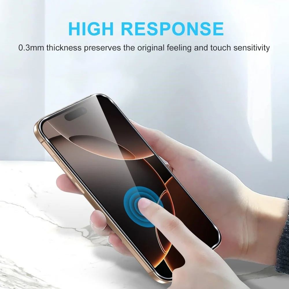 1~5PCS HD Tempered Glass For iPhone 18 16 17 Pro Max 17e 16e 15 14 13 12 Screen Protector Film For iPhone 11 13 Mini Glass