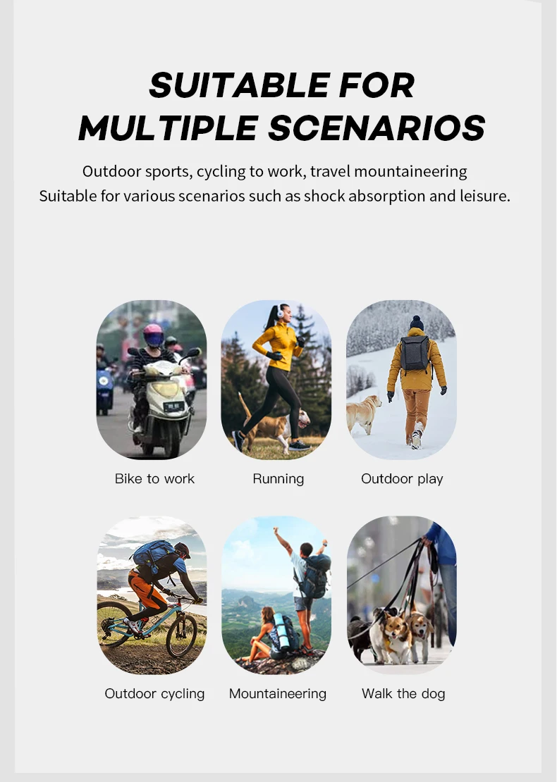 Vilico Professional Outdoor Cycling Gloves With Sensitive Touch Screen Shock Absorption Anti Slip Wear-resistant Riding Gloves