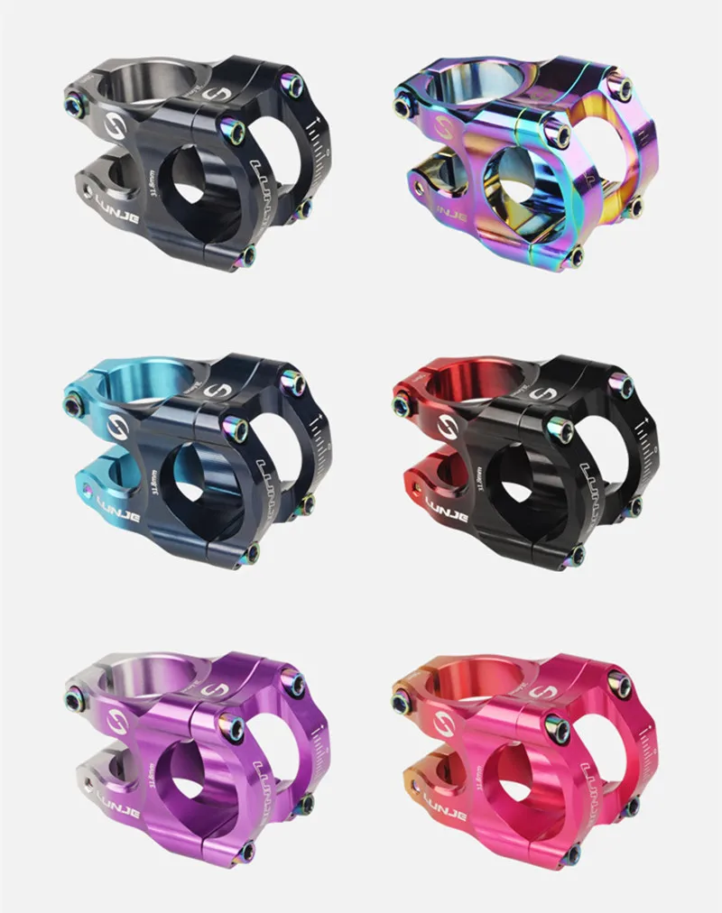 MTB Road Bike Stem CNC Mountain Bicycle Bridge 31 8 Short Road Bike Power High Strength Climbing Riser 45mm Mtb Power