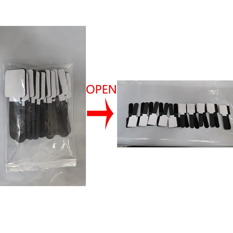 20/10/5PCS Releasable Cable Organizer Ties Mouse Earphones Wire Management Nylon Cable Ties Reusable Loop Hoop Tape Straps Tie