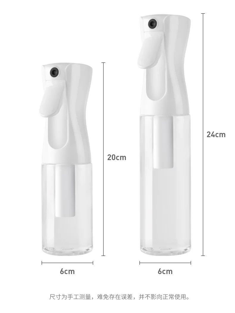 High Pressure Continuous Spray Bottle Hair Care Makeup Water Replenishing Spray Bottle Separate Bottle Press Mist Spray Bottle