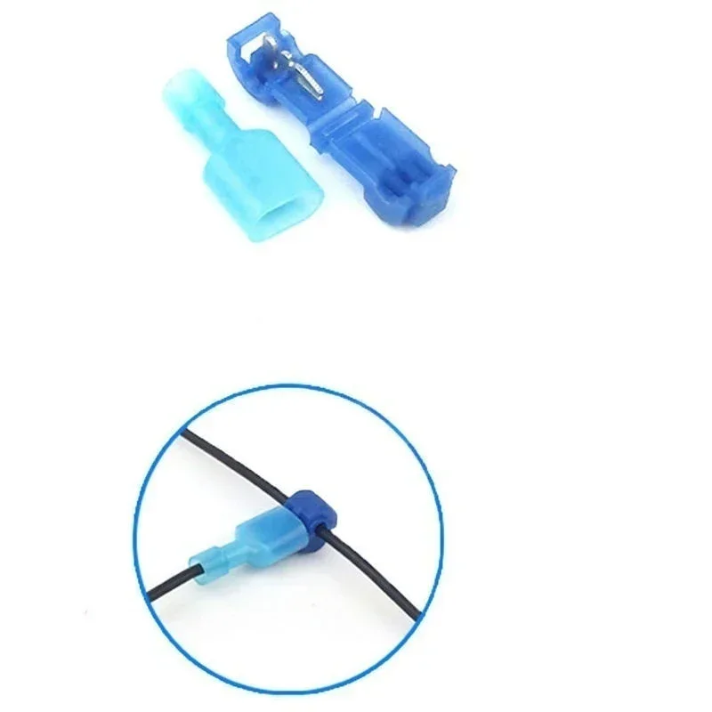 20pcs/40Pcs Quick Electrical Cable Connectors Snap Splice Lock Wire Terminals Crimp Electric Motorcycles Ham Radio