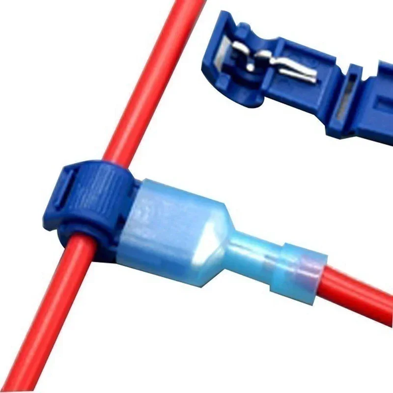 20pcs/40Pcs Quick Electrical Cable Connectors Snap Splice Lock Wire Terminals Crimp Electric Motorcycles Ham Radio