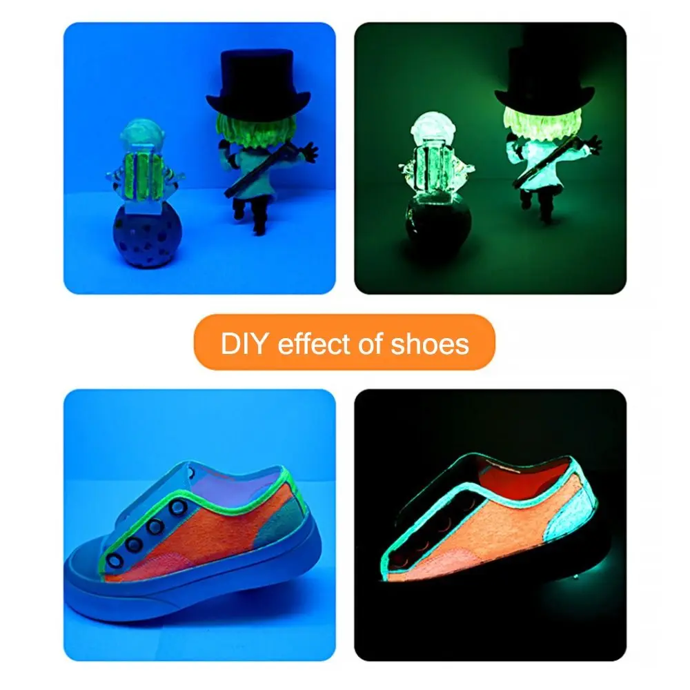 Colorful Luminous Pen Hand Painting DIY Glowing in the Dark Marker Pen Creative Student Personalized Luminous Graffiti