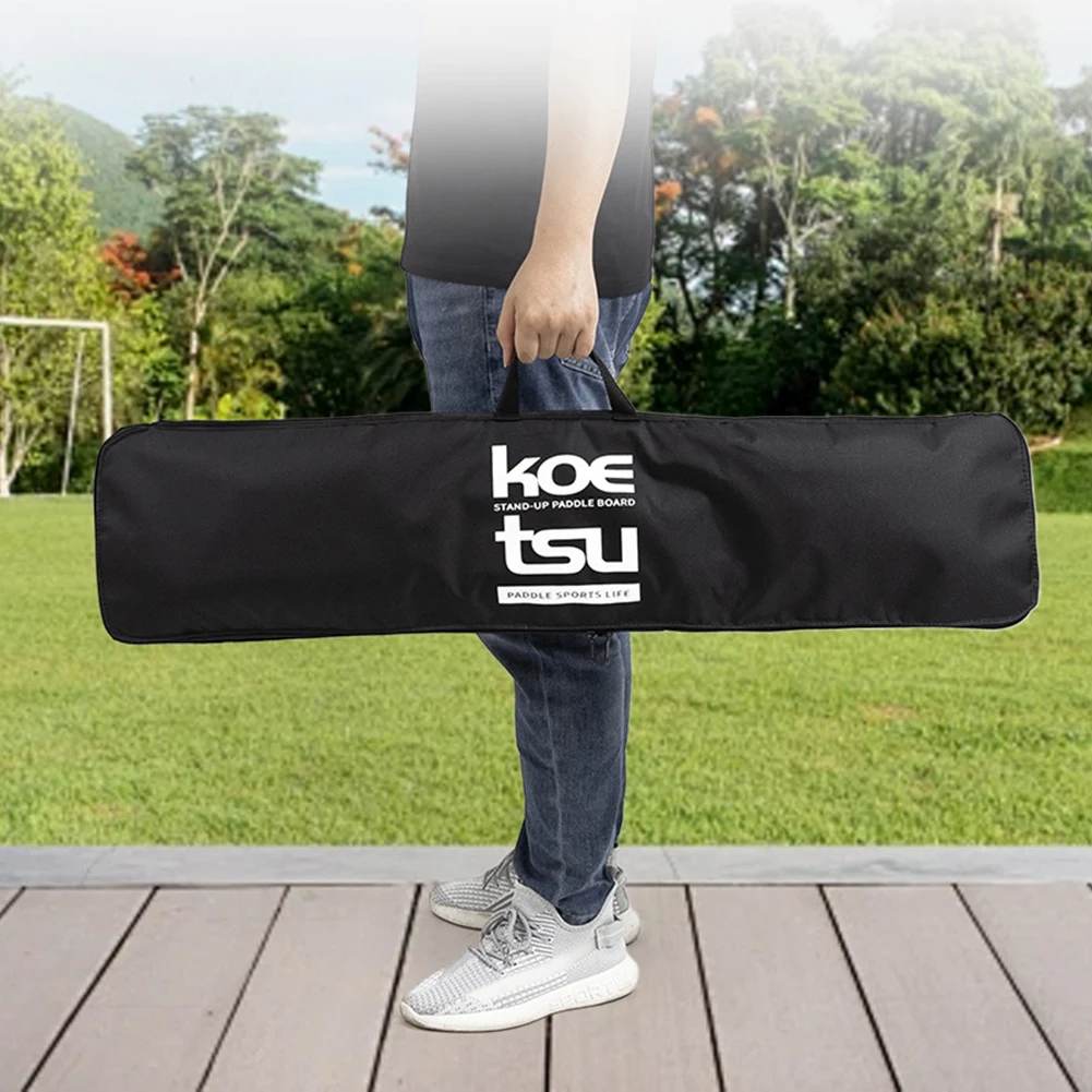 Kayak Paddle Bag Waterproof Oxford Cloth Boat Canoe Paddle Storage Bag with Carry Handle Water Sport Accessories Carrying Pouch