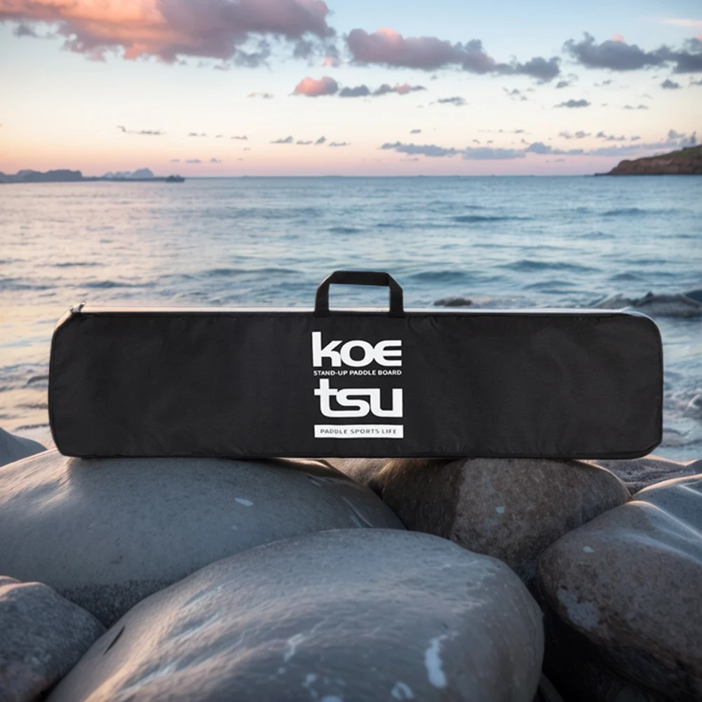 Kayak Paddle Bag Waterproof Oxford Cloth Boat Canoe Paddle Storage Bag with Carry Handle Water Sport Accessories Carrying Pouch