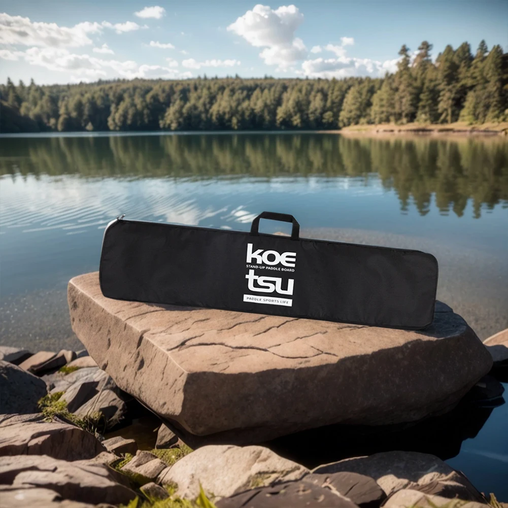 Kayak Paddle Bag Waterproof Oxford Cloth Boat Canoe Paddle Storage Bag with Carry Handle Water Sport Accessories Carrying Pouch