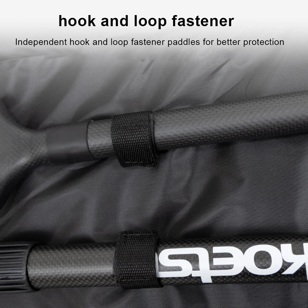 Kayak Paddle Bag Waterproof Oxford Cloth Boat Canoe Paddle Storage Bag with Carry Handle Water Sport Accessories Carrying Pouch
