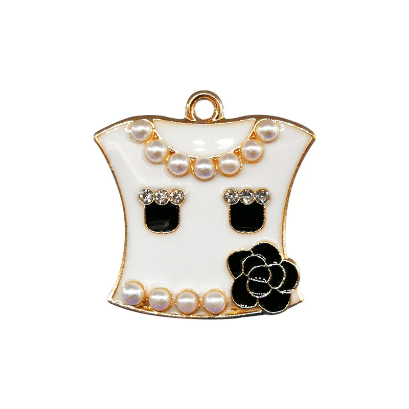 1pcs Pink Bow Butterfly Designer Metal Shoe Charms Bag Luxury Decorations Pins for Women Girls Gifts Flower Shoe Accessories