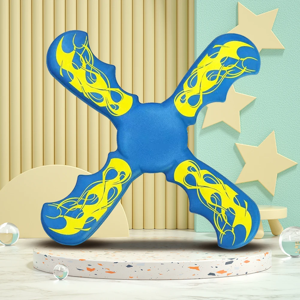 3 Bladed Boomerang Outside Toys Boomerang Funny Interactive Flying Discs Decompression Birthday Gifts for Kids