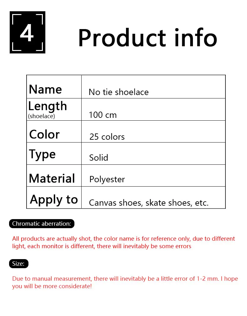 Men and Women No Tie Shoe Laces Spring Button Up Elastic Shoelaces Shoe Accessories Sneakers Classics Solid Color Shoelace