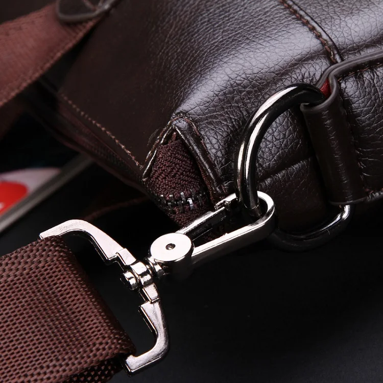 2026 New Men Briefcase High Quality Business Famous Brand PU Leather Shoulder Messenger Bag Office Handbag A4Document Laptop Bag