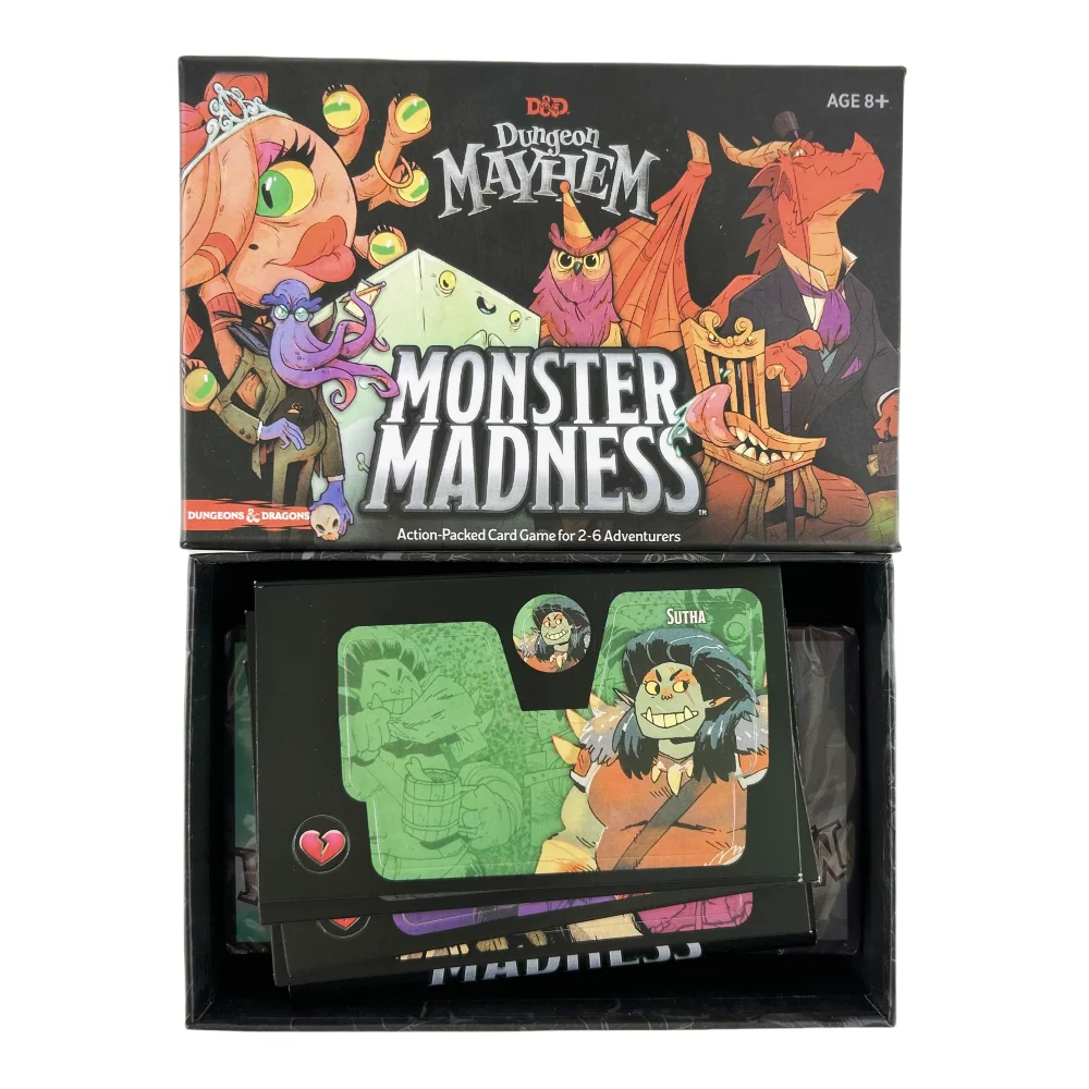 3 Styles Family Fun Board Game Playing Card Dungeon Mayhem Card Game Family Party Board Deck