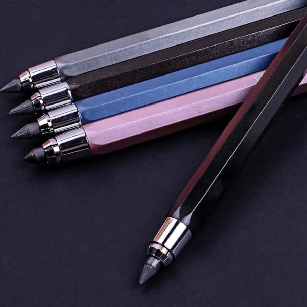 5.6mm Mechanical Pencil Metal 2B/4B/6B/8B Pencil Refill Automatic Pencil Sketch Comics Design Drawing Writing Tool Sketch Pencil