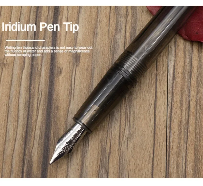 Limited MAJOHN B32 Metal Strive Piston Fountain Pen with Butterfly F Tip Iridium Writing Ink Pen PK JINHAO 59 School Supplies