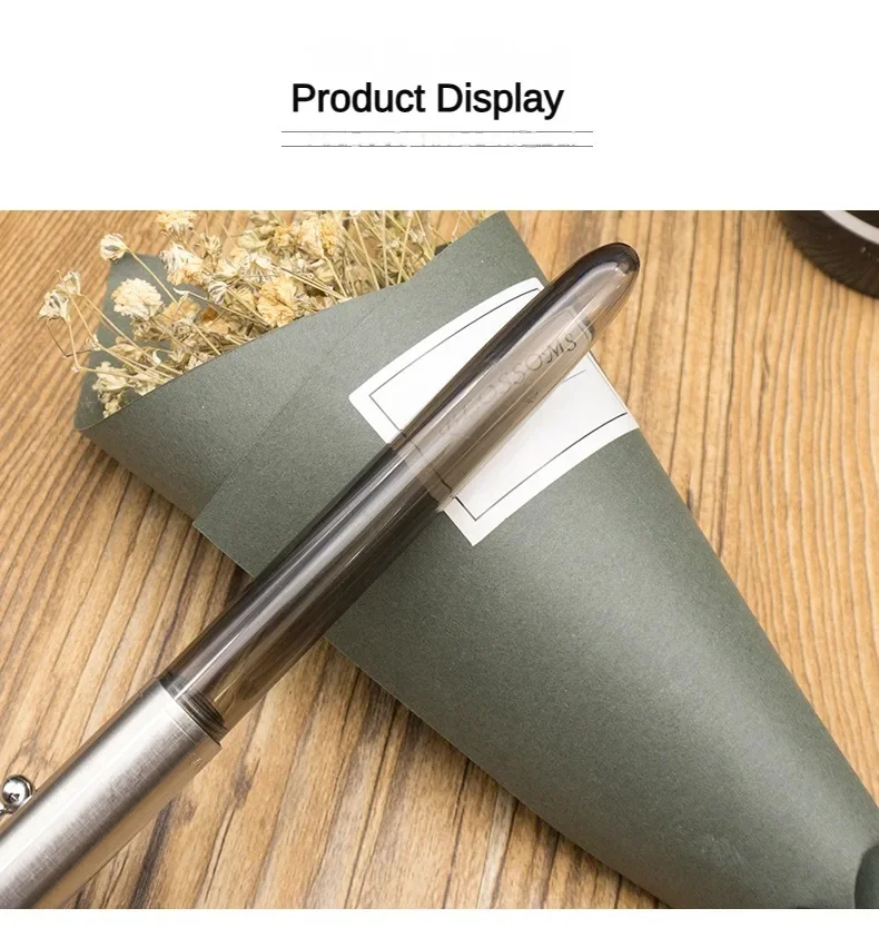 Limited MAJOHN B32 Metal Strive Piston Fountain Pen with Butterfly F Tip Iridium Writing Ink Pen PK JINHAO 59 School Supplies
