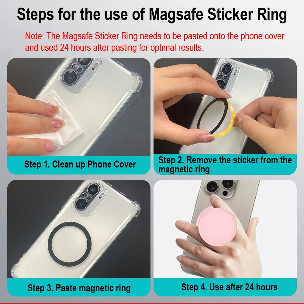 Grippopso Pop Magnetic Cellphone Grip Socket Holder Stand NEW Silicone Griptok For Magsafe Accessories Smart Phone Bracket