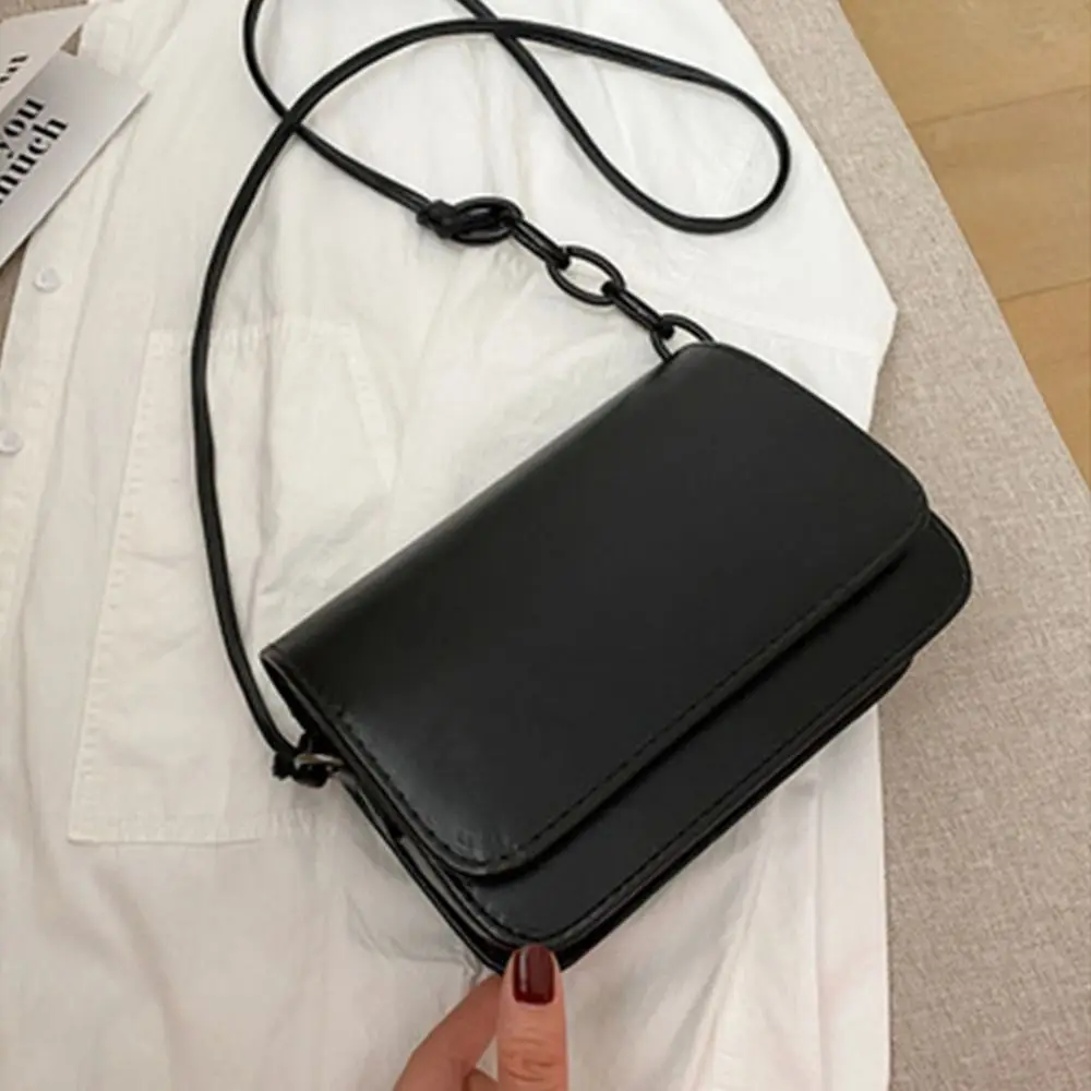 Women Acrylic Chain Crossbody Bags Trend Vintage Fashion Female Shoulder Tote Bag Lady Leather Handbag