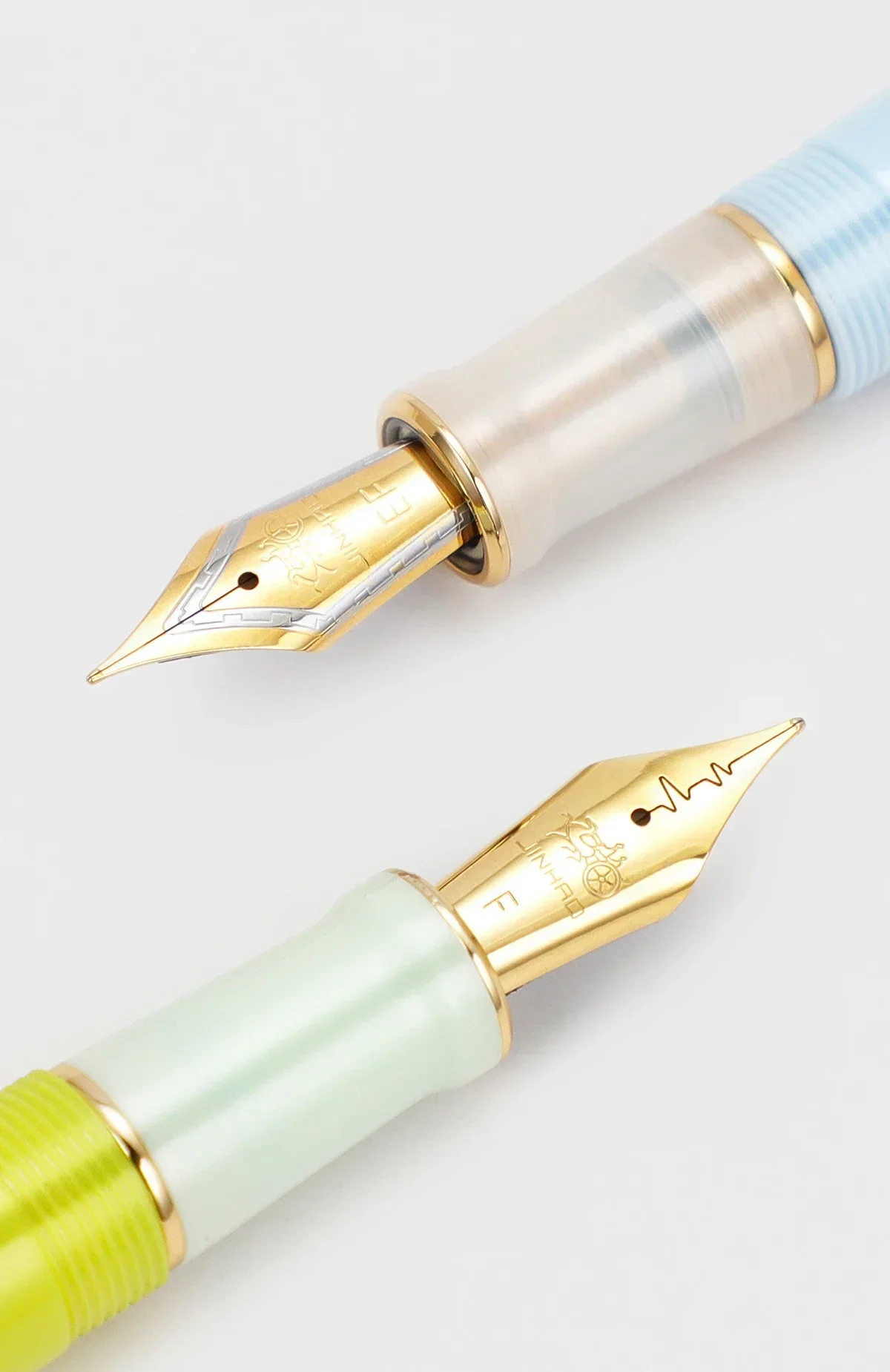Jinhao 100 Centennial Fountain Pen Resin Luxury Pens Green Color F/M Classic Nib Writing Pen Stationery Office School Supplies
