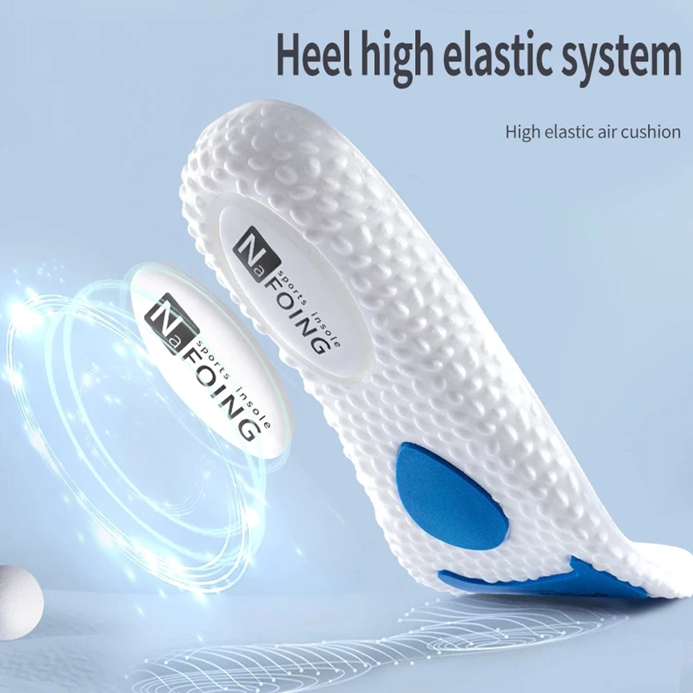 EVA Sport Orthopedic Insoles for Shoes Sole Shock Absorption Breathable Cushion Running Insoles for Feet Man Women Shoe Pads