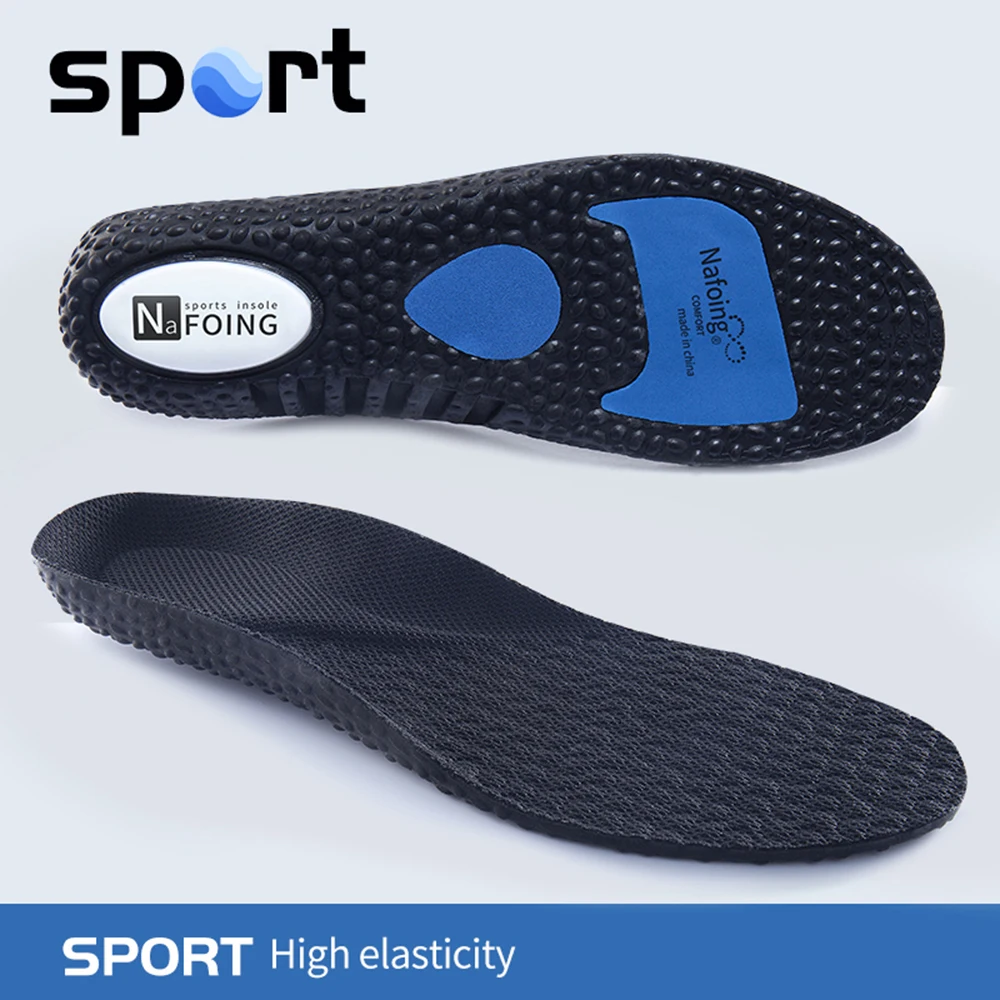 EVA Sport Orthopedic Insoles for Shoes Sole Shock Absorption Breathable Cushion Running Insoles for Feet Man Women Shoe Pads