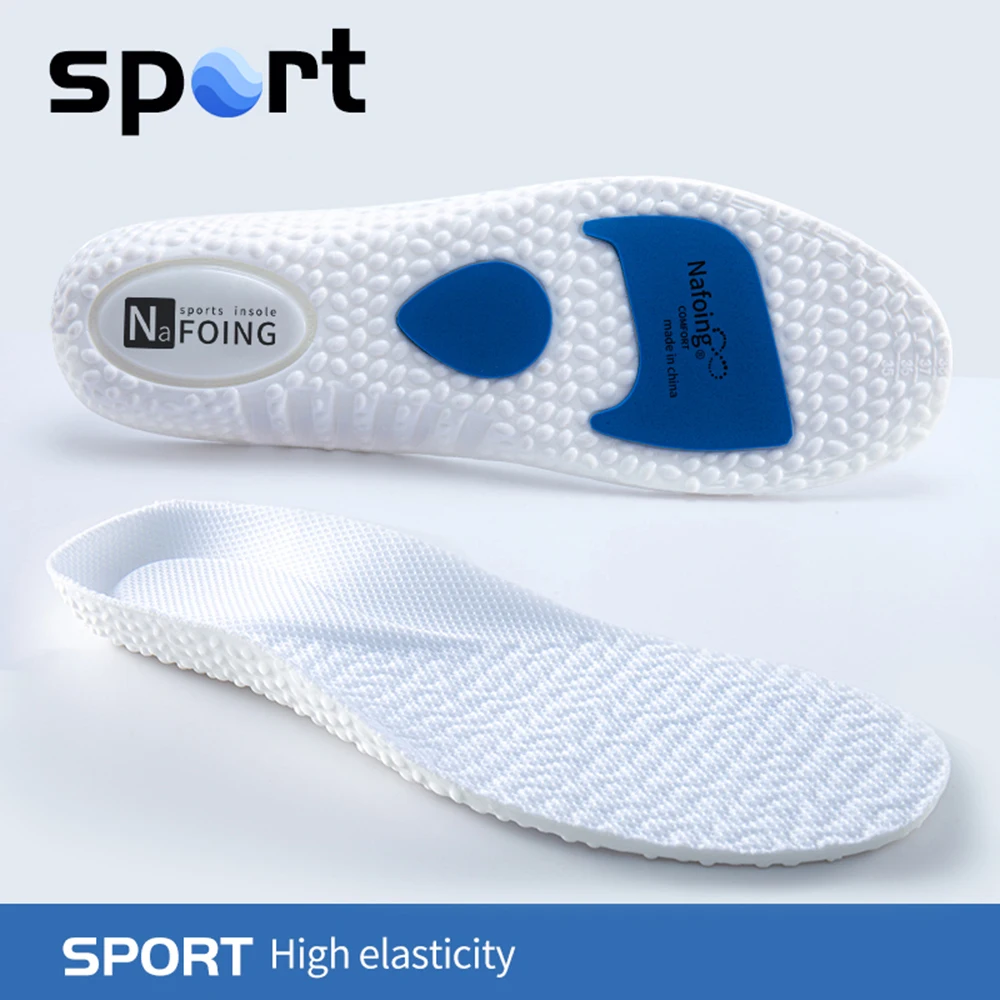 EVA Sport Orthopedic Insoles for Shoes Sole Shock Absorption Breathable Cushion Running Insoles for Feet Man Women Shoe Pads