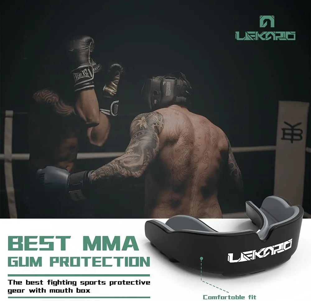 Professional Fighting Sports Mouthguard Boxing Mma Muay Thai Training Tooth Protection Set Children'S Fighting Tooth Guard