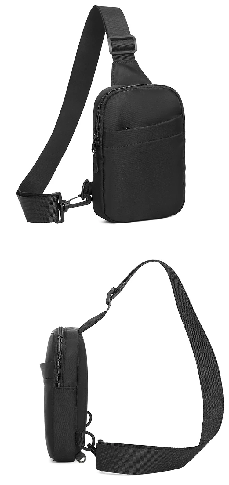 2In1 Multi-functional Waist Bag Chest Bag Outdoor Travel Bag For Men Women Casual Crossbody Small Sling Backpack Sling Bags