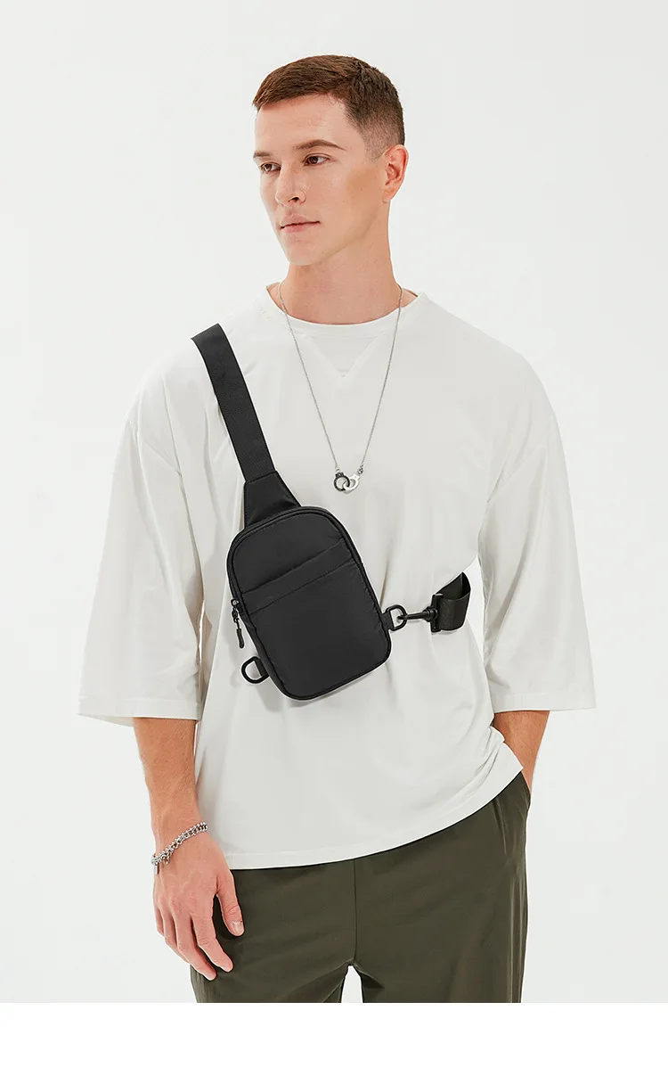2In1 Multi-functional Waist Bag Chest Bag Outdoor Travel Bag For Men Women Casual Crossbody Small Sling Backpack Sling Bags