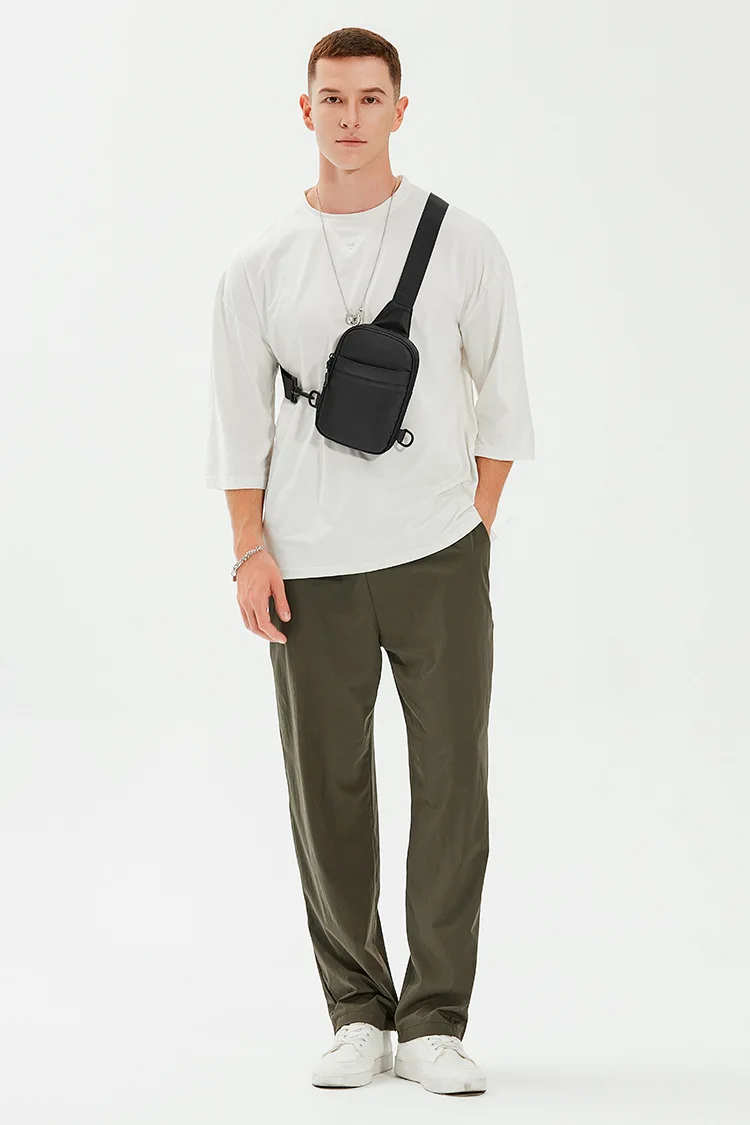 2In1 Multi-functional Waist Bag Chest Bag Outdoor Travel Bag For Men Women Casual Crossbody Small Sling Backpack Sling Bags