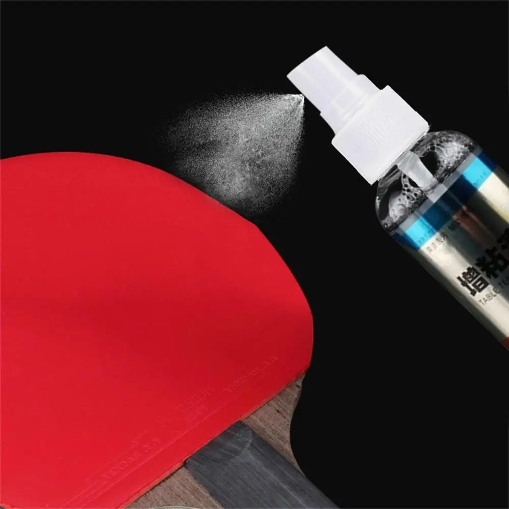 Table Tennis Bat Cleaning Set Racket Cleaner PingPong Paddle Care Spray Tennis Bats Protection 60ml Spray Agent Bottle