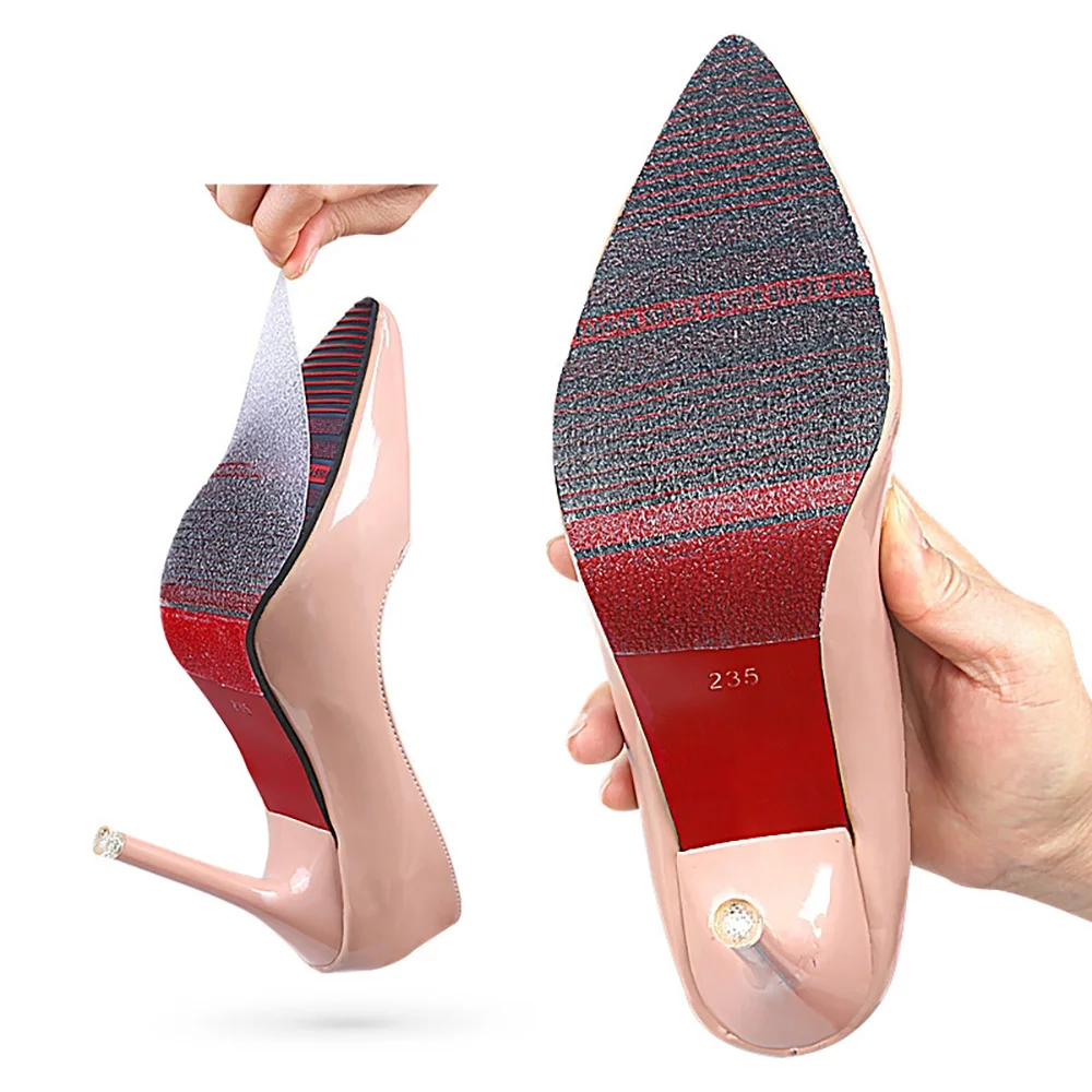 Sole Sticker Non-slip Shoes Stickers Sneakers High-heels Pads Boot Insoles Bottom Protectors Pvc Water Proof Sneakers